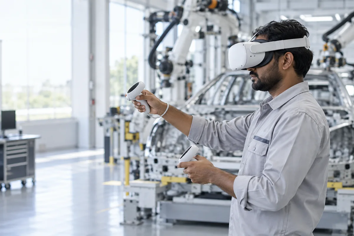 Industrial VR training