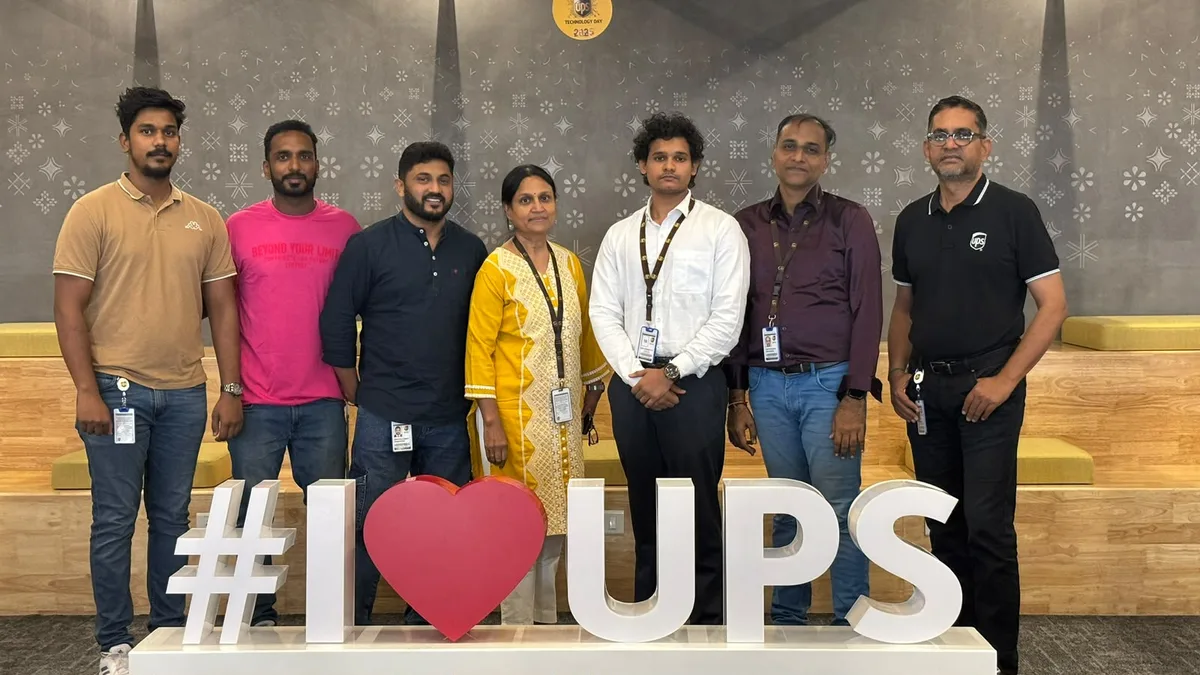 Group photograph at UPS